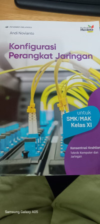Image of Konfigurasi perangkat jaringan untuk SMK/MAK kelas XI kosentrasi  keahlian Teknik KOmputer dan jaringan  (erlangga )